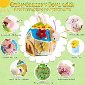 JoySpark Toys baby-safe mirror promotes self-awareness during play
