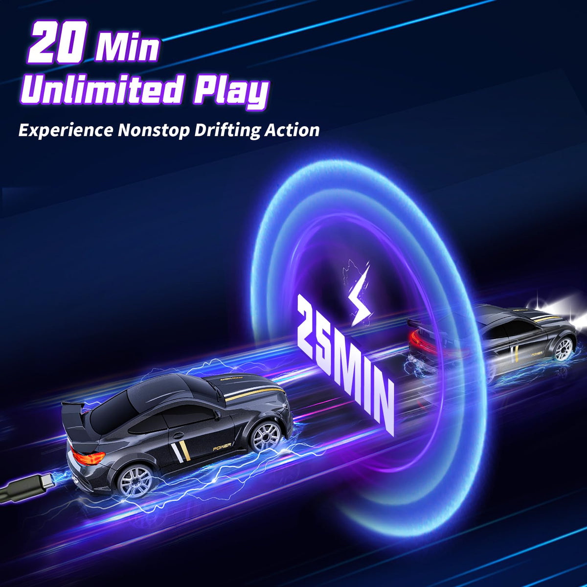 JoySpark Toys drift mat supports focused practice sessions