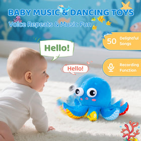JoySpark Toys recording feature lets babies hear their own voice.