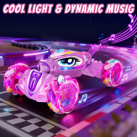JoySpark Unicorn gesture-sensing RC car with wrist sensor for quick reaction control