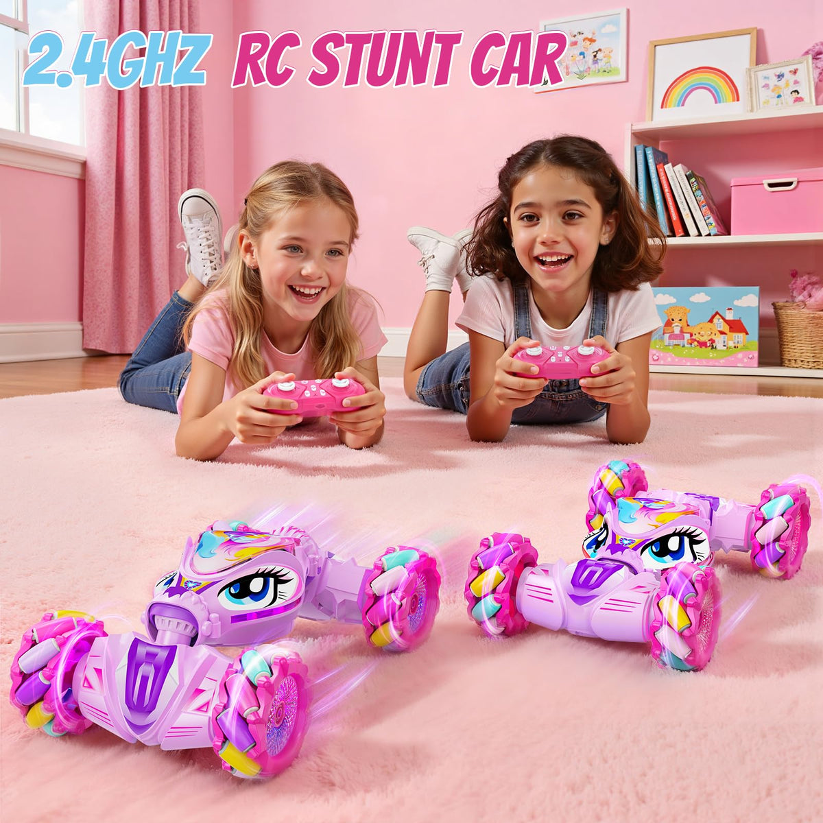 JoySpark Unicorn RC Stunt Car 360-degree drift for exciting tricks