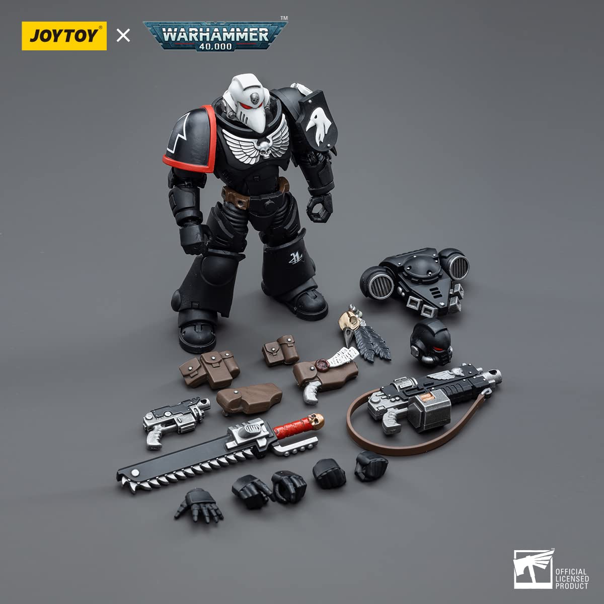 JOYTOY accessories enhance display and storytelling options.