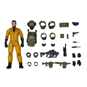 JOYTOY Dark Source Scar Assault weapons create dramatic silhouettes on shelves