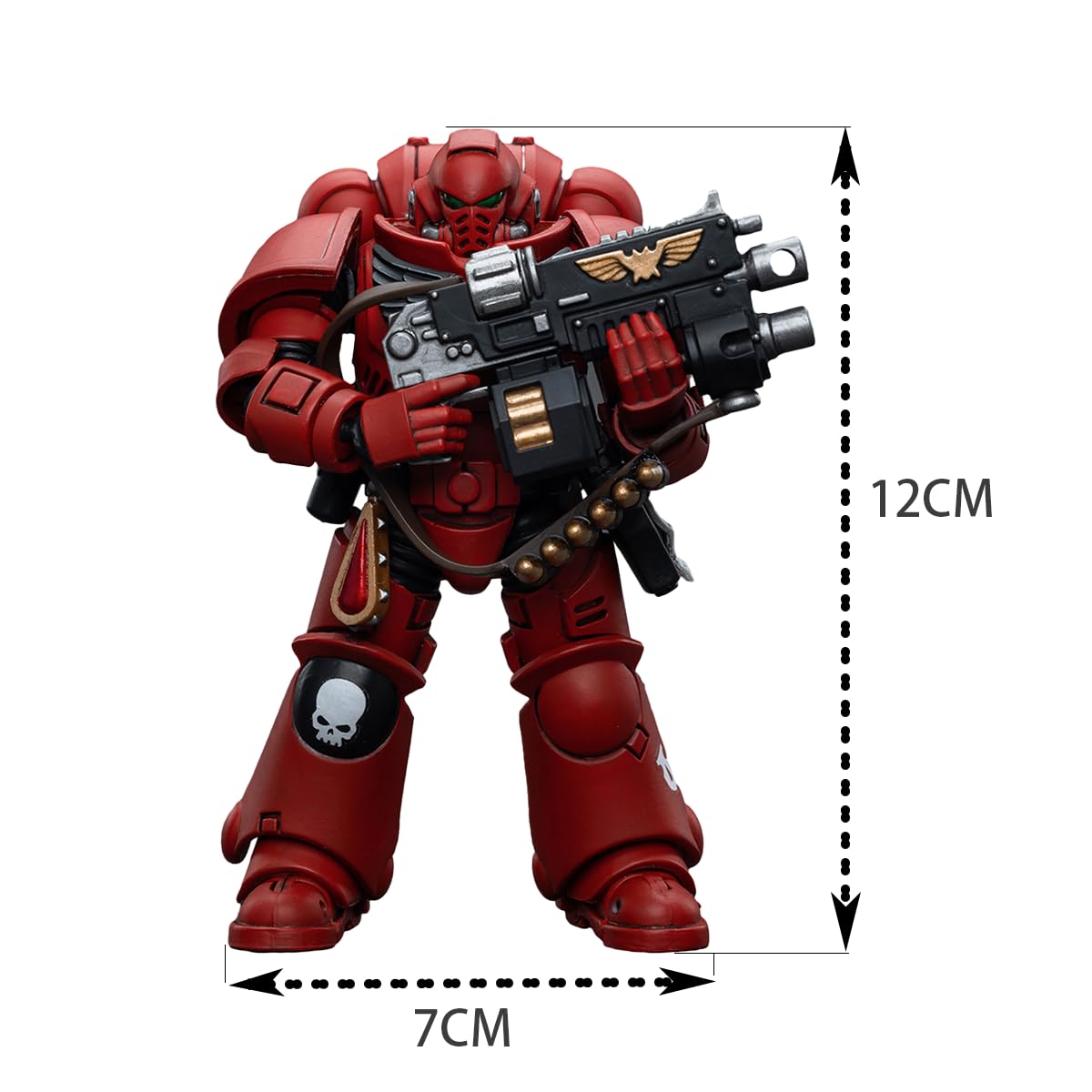 JOYTOY Intercessor figure features detailed sculpt for collectors.
