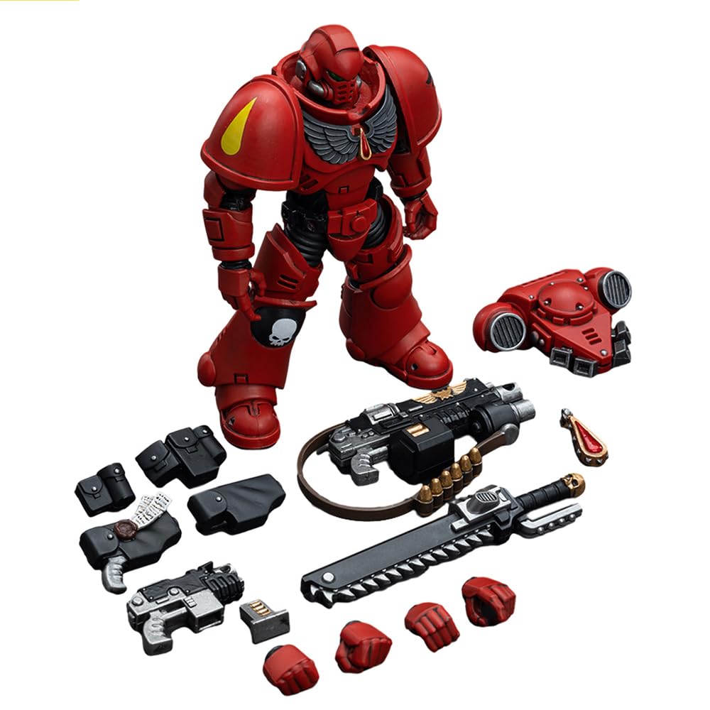 JOYTOY Intercessor lifelike paintwork adds depth to displays.