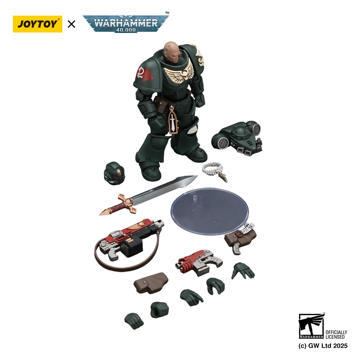 JOYTOY Nadael pistol and scabbard offer optional loadout.