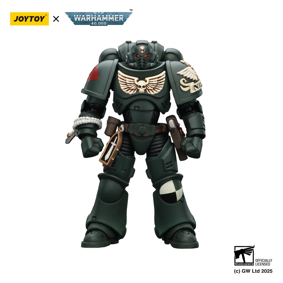 JOYTOY Nadael rifle and extra hands enable varied battle-ready poses.