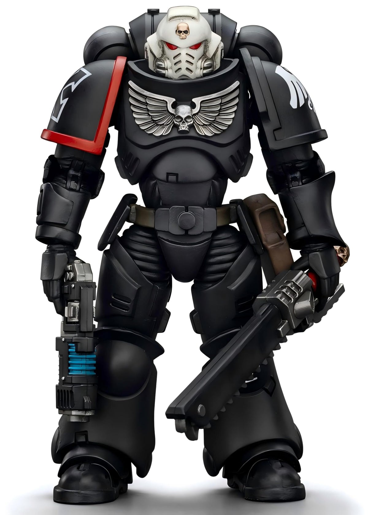 JOYTOY Raven Guards Ashan display model crafted for long-term shelf presence.