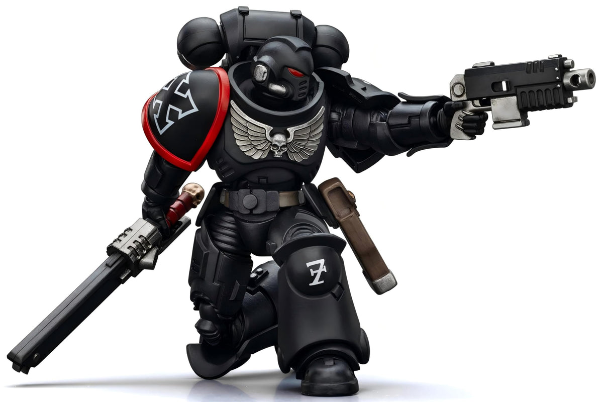 JOYTOY Raven Guards Ashan photography-ready figure with lifelike textures.