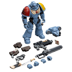 JOYTOY 4.2-inch figure fits on shelves and desks.