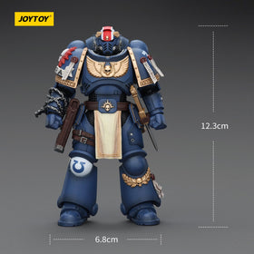 JOYTOY Ultramarines Titus laurels crown enhances Warhammer collection display.