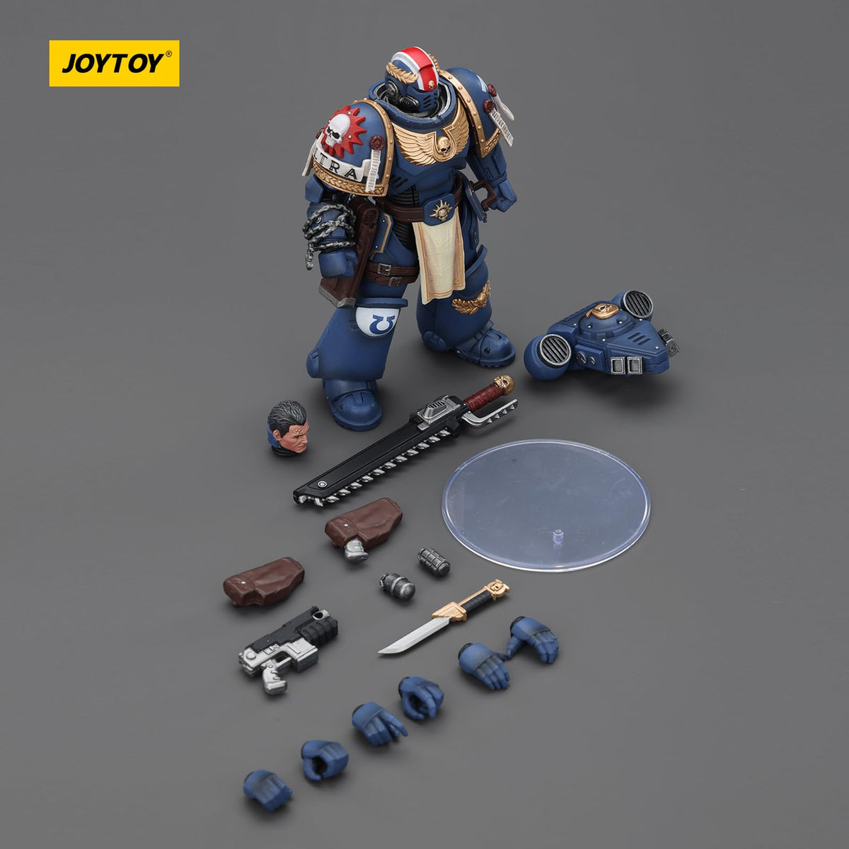 JOYTOY Ultramarines Titus packaging, a thoughtful gift for collectors.