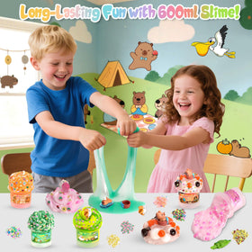 Joytry Capybara Slime Kit add-ins capybara charms for creative mixes.