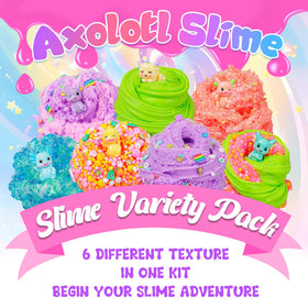 Joytry fluffy slime texture close-up showing soft squish.