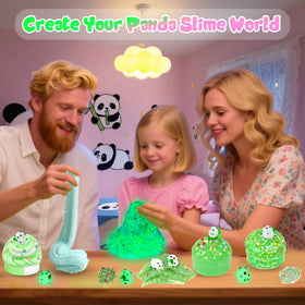 Joytry Panda Slime kit inspiring creative sensory play for birthdays and Halloween
