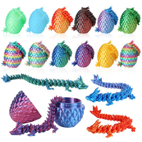 Joyvilla dragon egg outer shell with realistic scale texture for display.
