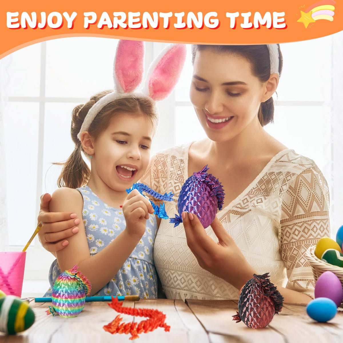 Joyvilla eco-safe PLA dragon is non-toxic and kid-friendly.