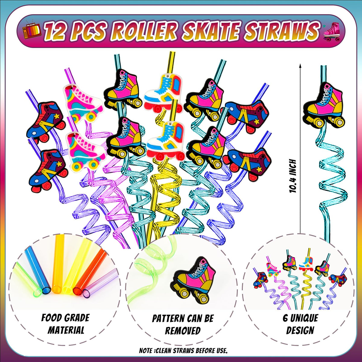 Joyvorite roller-skate slap bracelets for party activities and giveaways.