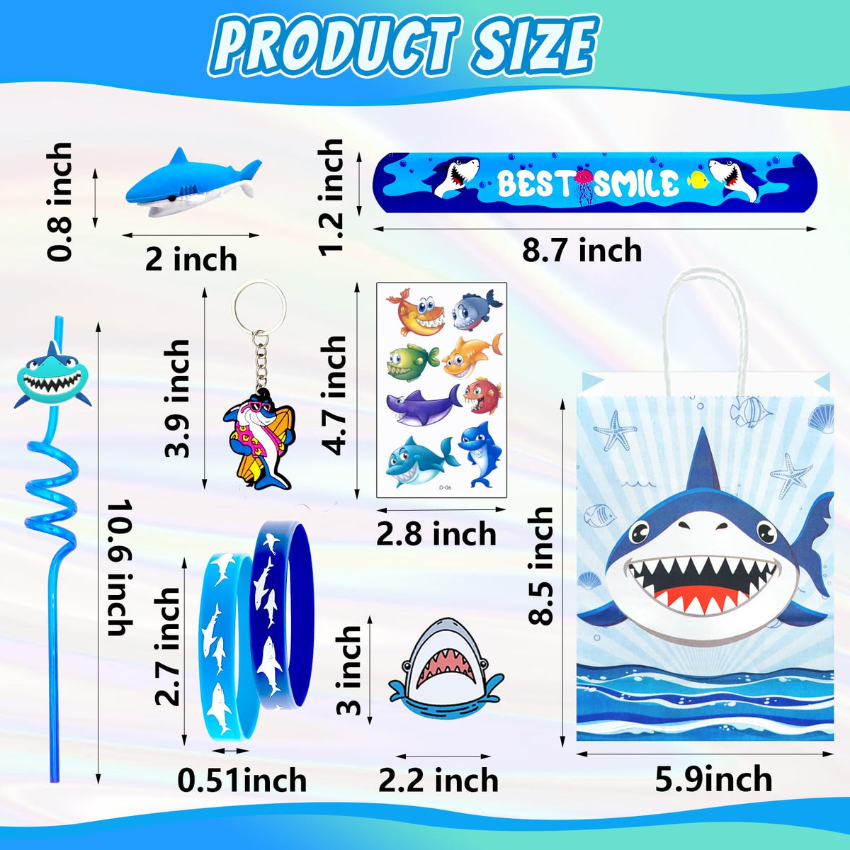 Joyvorite shark erasers serve practical, playful classroom rewards