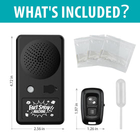 Joywhiz 20 realistic fart sounds built-in speaker demonstration.