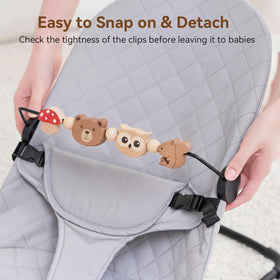 Joyxzacp compatible with Bliss and Balance Soft bouncers for easy setup