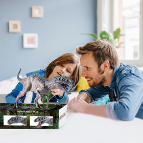 JR PARK large dinosaur toy with detailed skin texture for realistic display.
