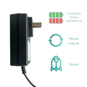 JRRXM 1500mA output provides efficient charging for larger batteries