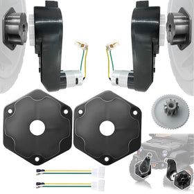 JRRXM 24V RS555 drive motor gearbox for Power Wheels boosts torque and durability.