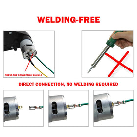 JRRXM free accessories enhance quick installation and reliable connections
