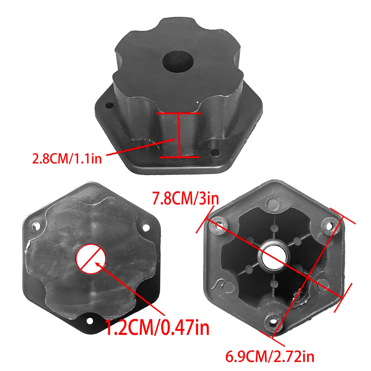 JRRXM free connector and tire adapter included for quick install