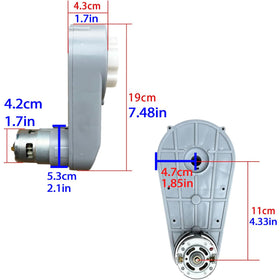 JRRXM motor-diameter-40mm detail emphasizes sturdy build for 24V use.