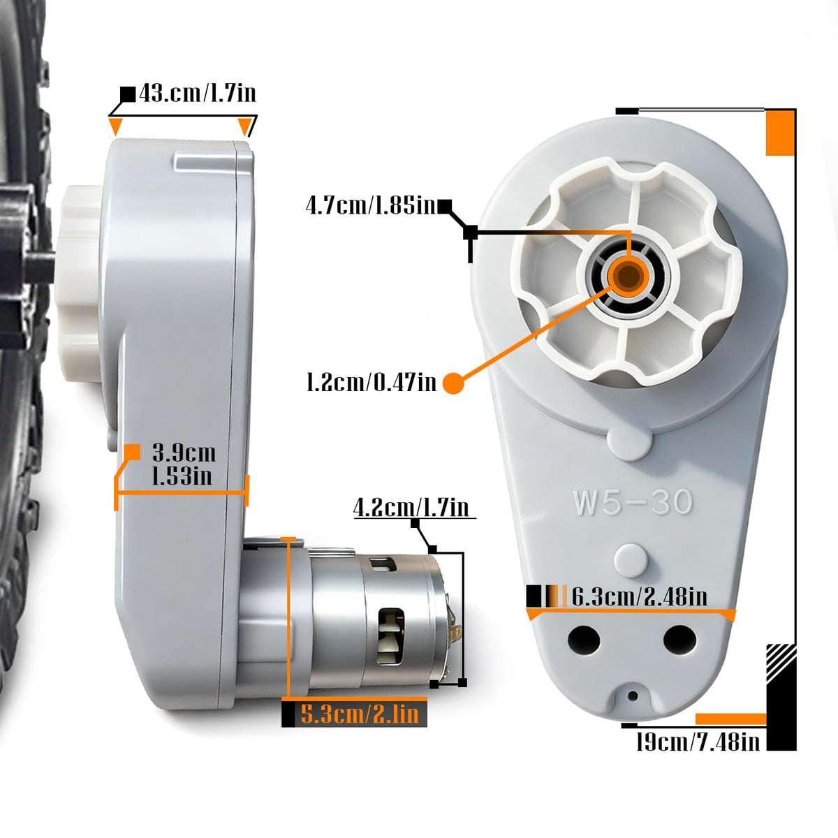 JRRXM power-wheels-upgrade-kit enables faster, smoother acceleration on kids' ride-ons.