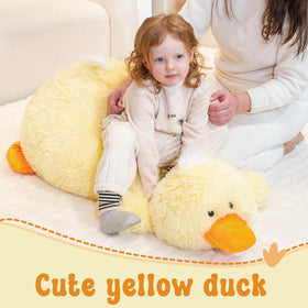Jrystar huggable duck plush ornament for lounge areas and playrooms