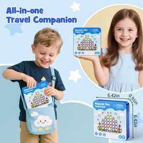 JSDKFJSA tiles on the go enabling quiet, imaginative play.