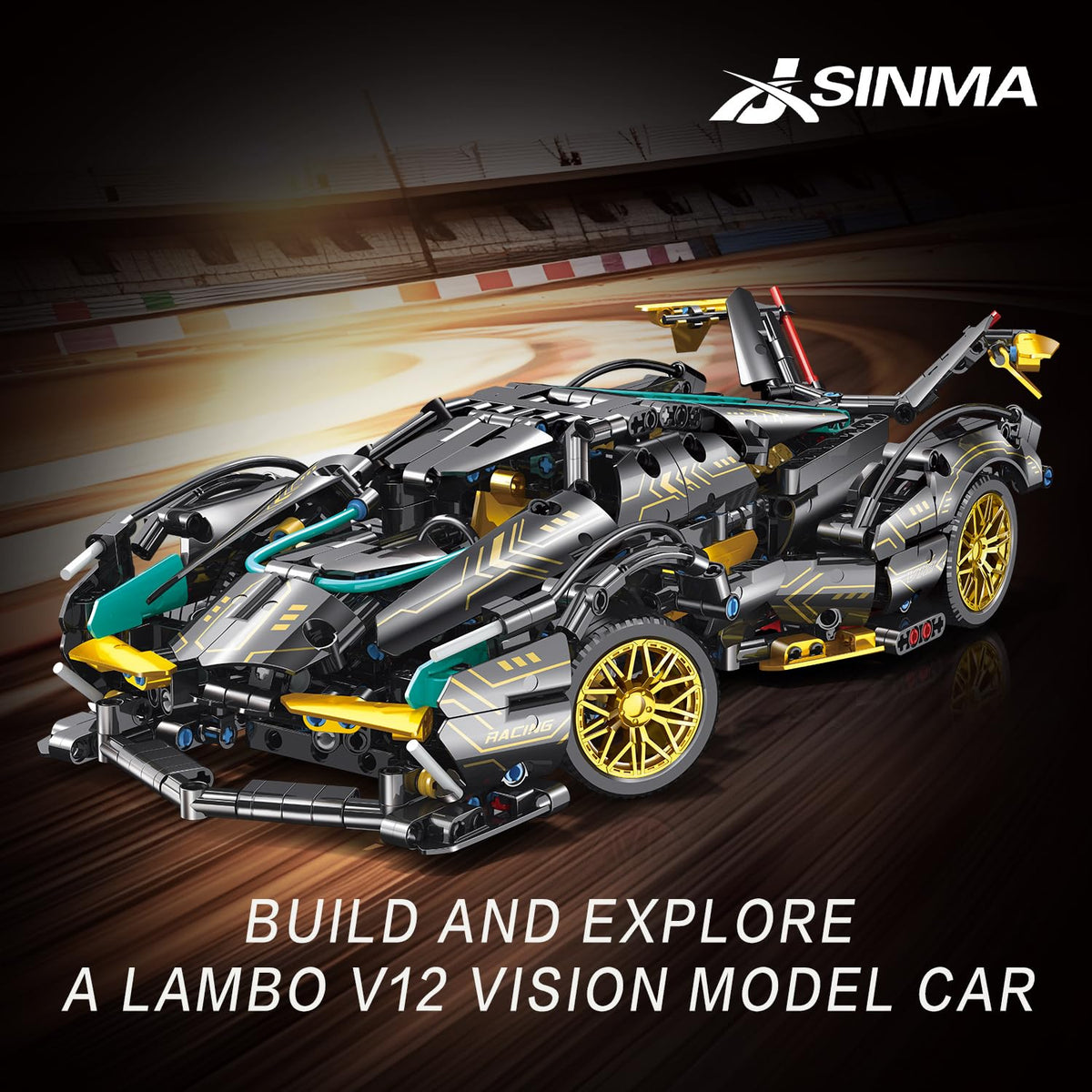 JSINMA Lambo doors opening reveal craftsmanship and accessibility.