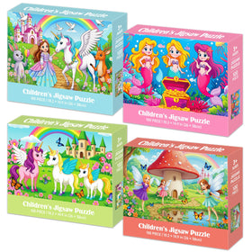Jsonebatu unicorn 100-piece puzzle sparks imagination and focused play for kids