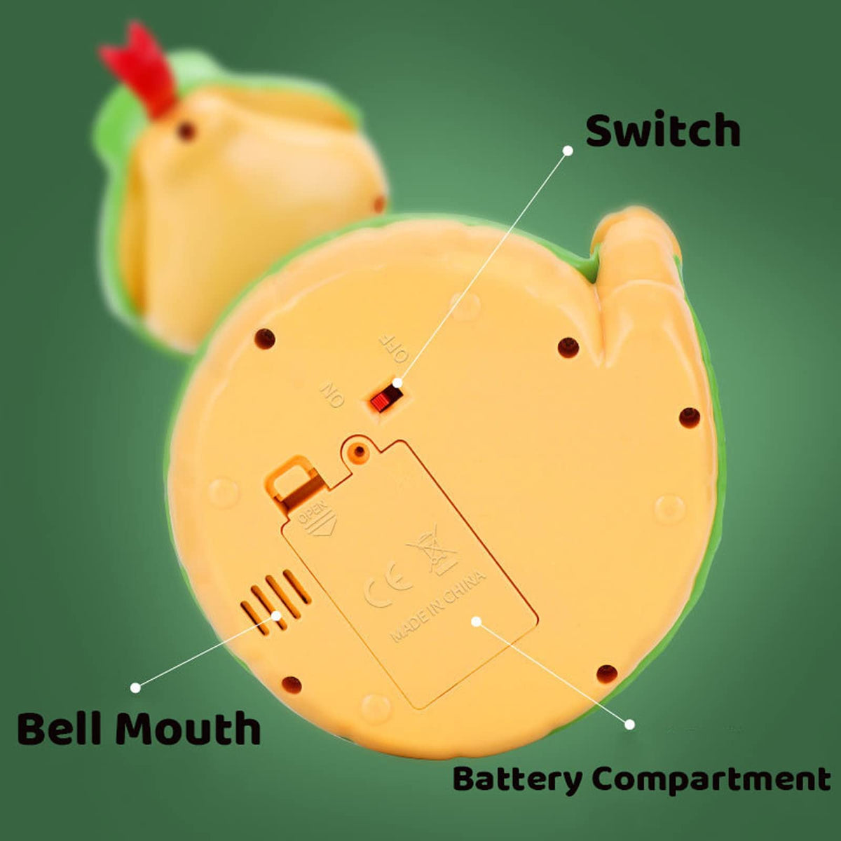 JTLB requires 3 AAA batteries for quick powering up