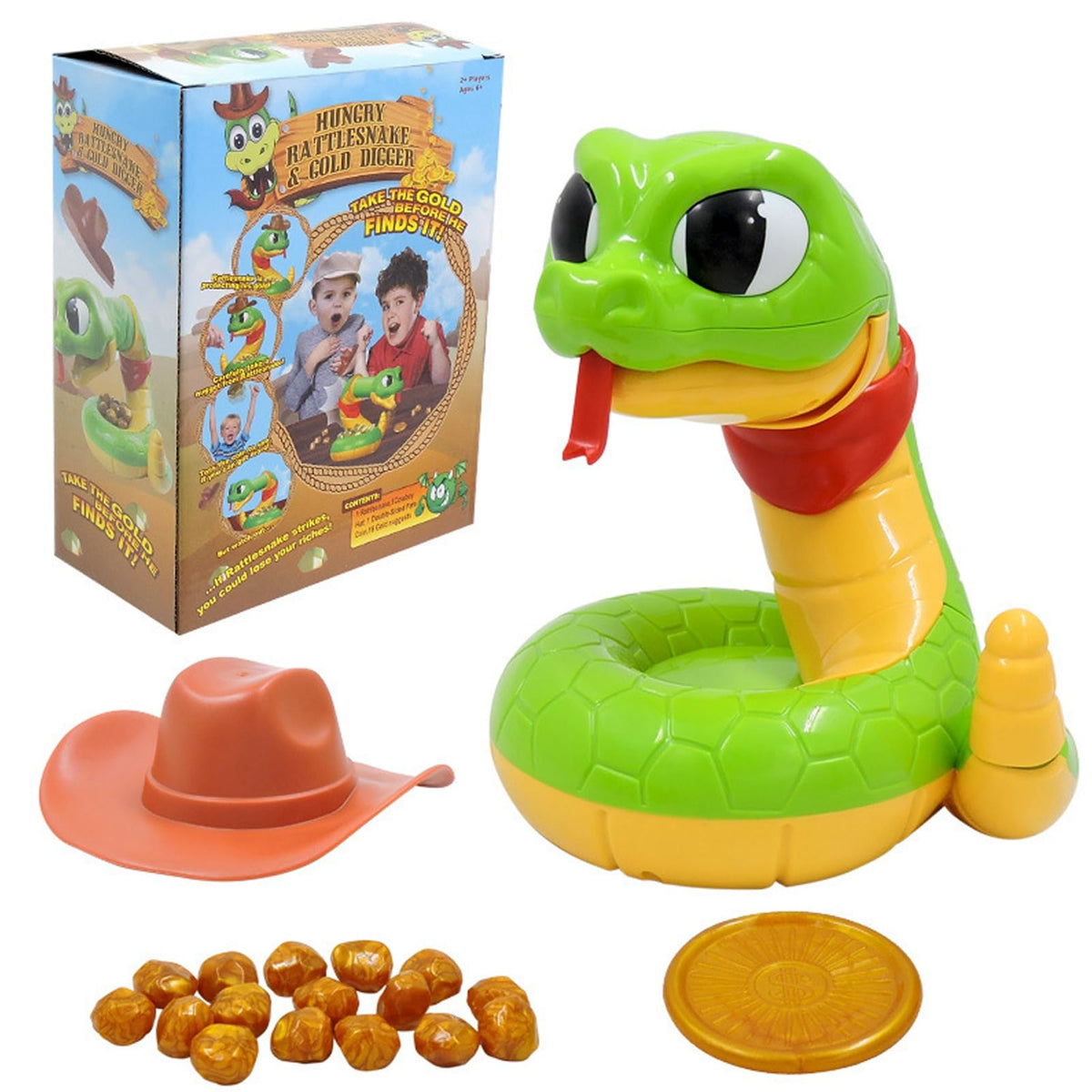 JTLB electric rattlesnake toy with motion sensor delivers thrilling pranks
