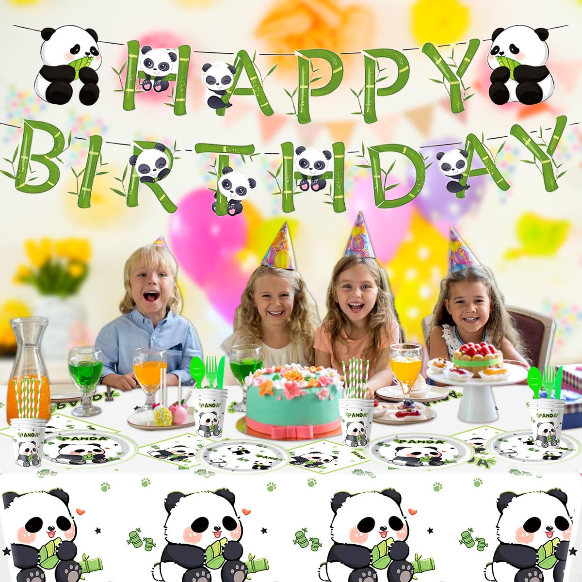 JU XIN Panda napkins, soft and absorbent for tidy hands