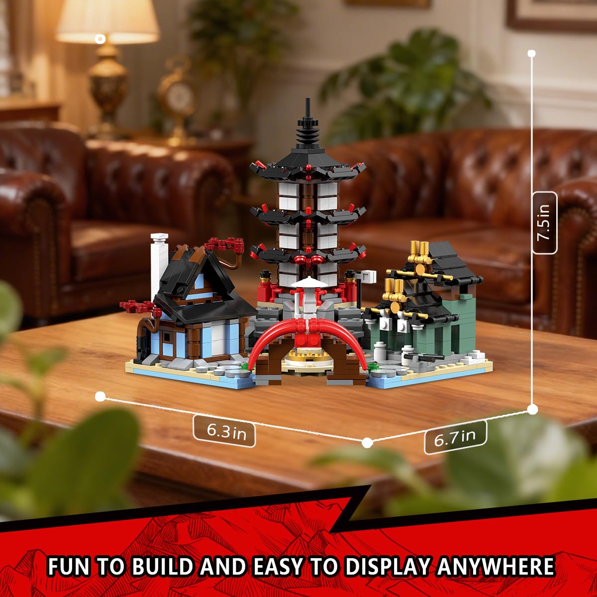 JUALDN Premium ABS plastic build set offers safe, durable building fun