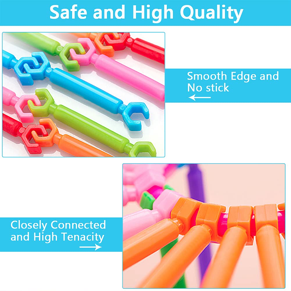 Juboury buildable flowers and vehicles demonstrate versatile shapes for STEM projects.