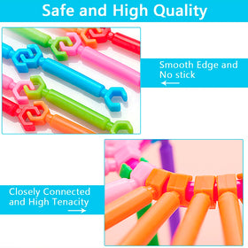 Juboury buildable flowers and vehicles demonstrate versatile shapes for STEM projects.