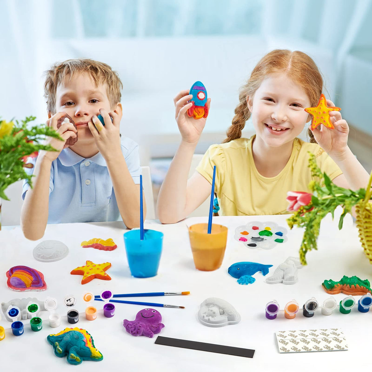 Juboury stickers and magnets add finishing touches to scenes