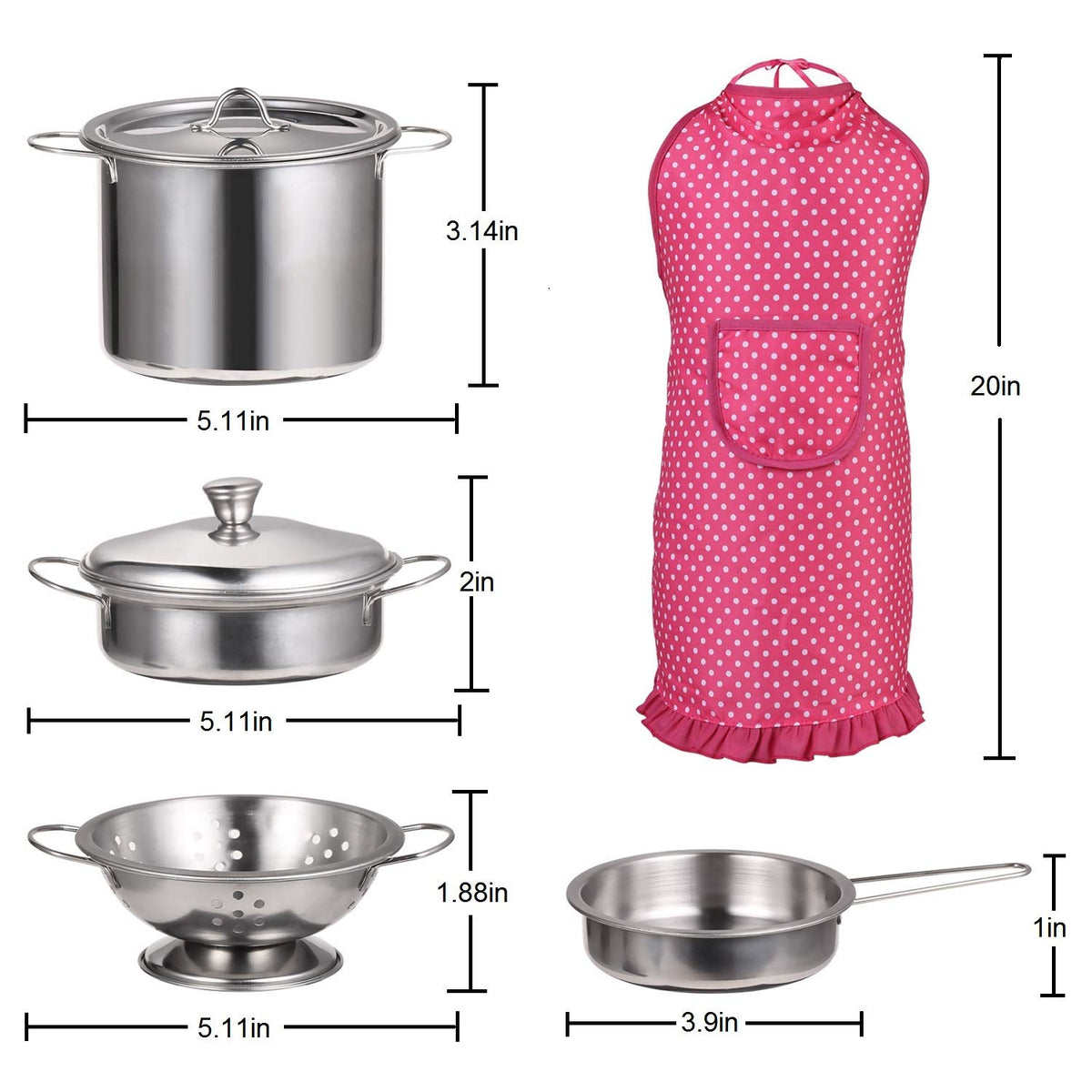 Juboury chef hat completes the kitchen dress-up look