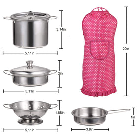 Juboury chef hat completes the kitchen dress-up look