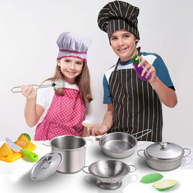 Juboury cut vegetables toy to spark creative pretend prep