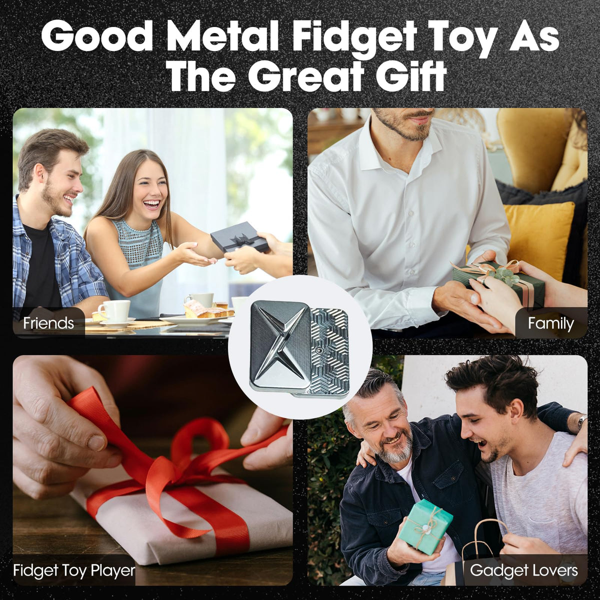 JUDIXY Lightning Infinite Fidget Slider desktop-friendly gadget for quick mental reset and concentration.