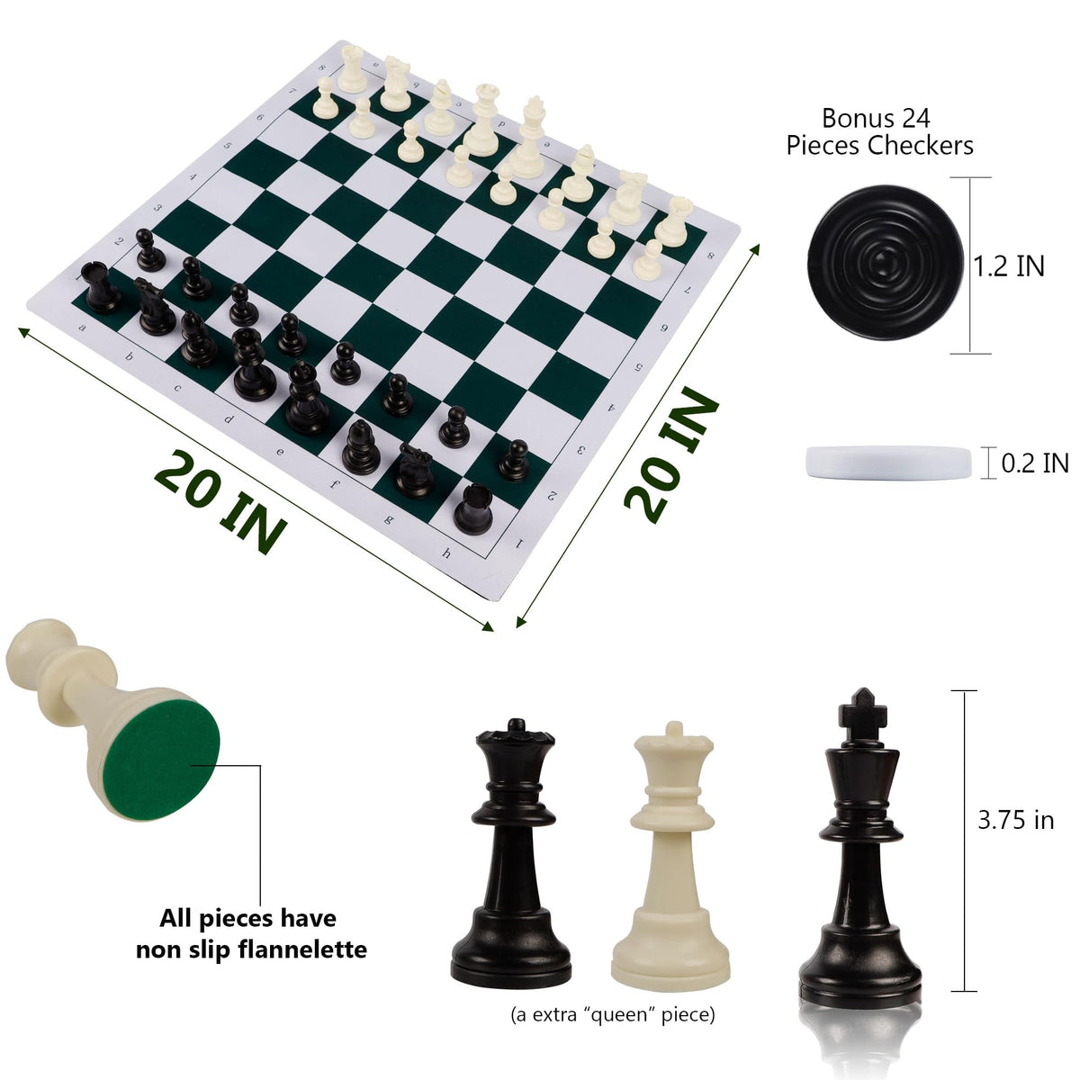 Juegoal roll-up chess board in a compact travel bag for easy packing.