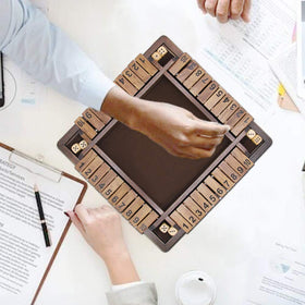 Juegoal Shut The Box ideal for family game nights and classroom activities.