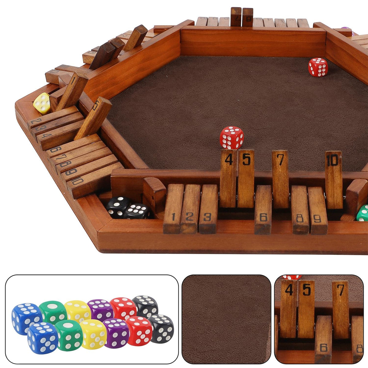 Juegoal Shut The Box family game night fosters friendly competition and cooperative play